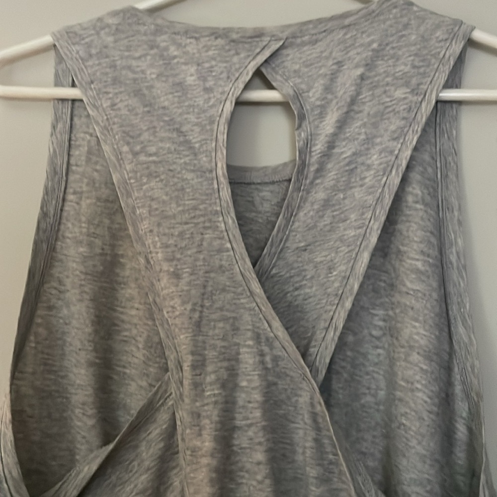 Victoria Sport Womens Light Gray Tank Top - Picture 5 of 8